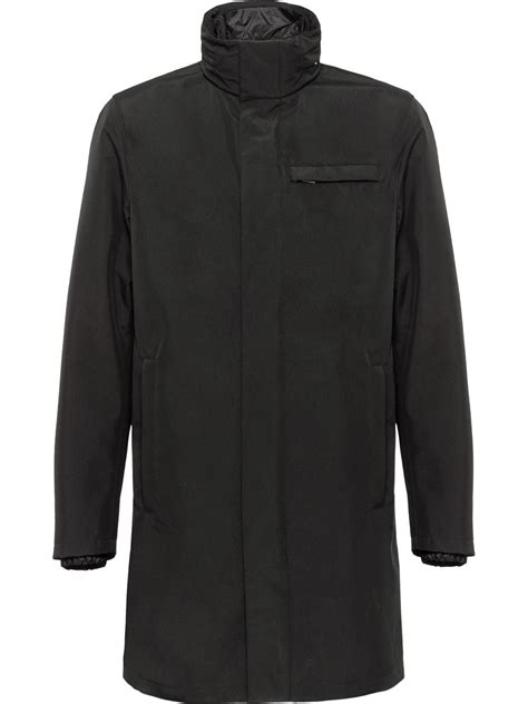 prada technical rain jacket|Prada raincoat men's.